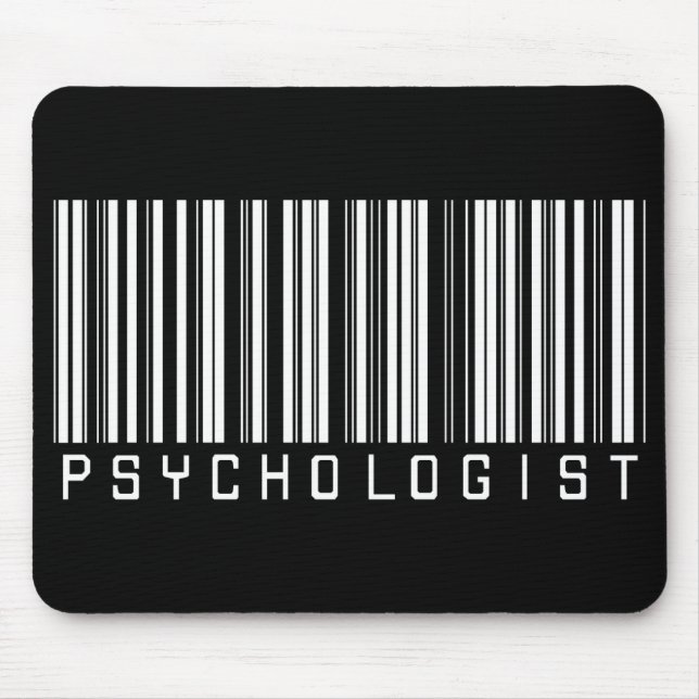 Psychologe-Bar-Code Mousepad (Vorne)