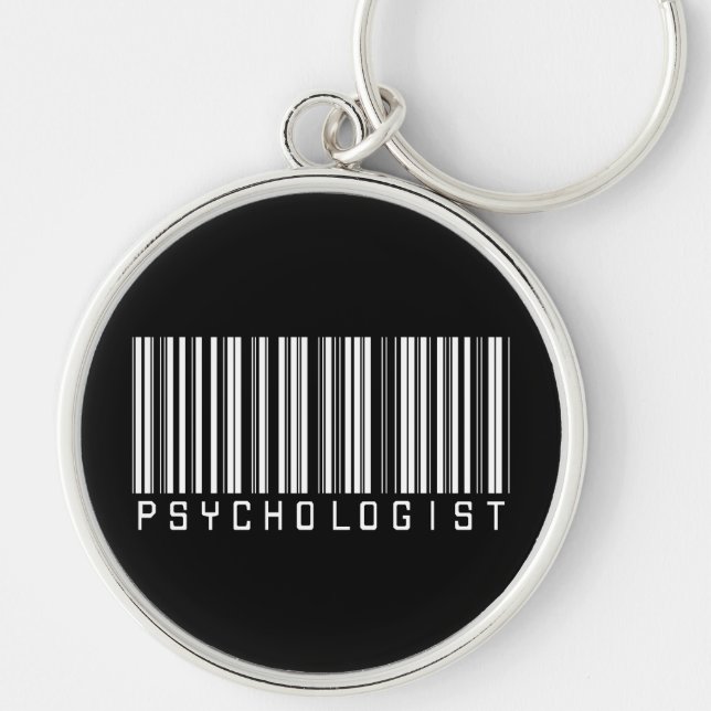 Psychologe-Bar-Code Schlüsselanhänger (Vorne)