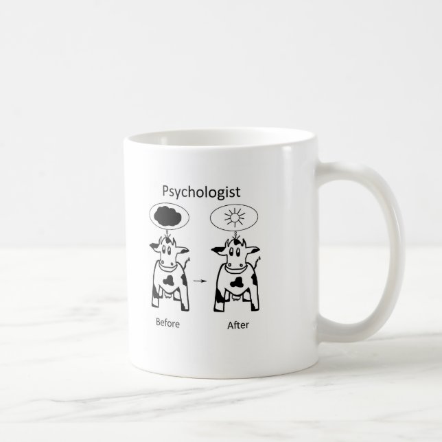 Psychologe Caofline Kaffeetasse (Rechts)