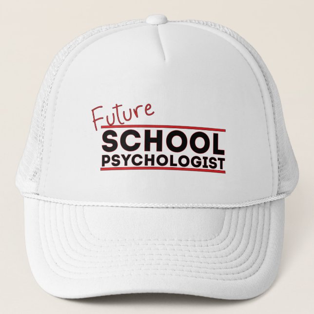 Psychologe der künftigen Schule Truckerkappe (Vorderseite)