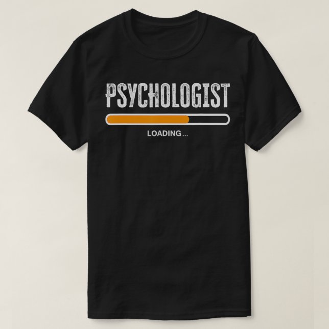 Psychologe in Progress Funny Psychology Student T-Shirt (Design vorne)