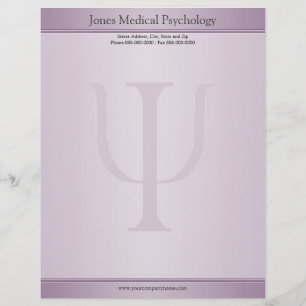 Psychologe Letterhead Briefbogen