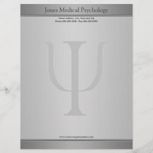Psychologe Letterhead Briefbogen