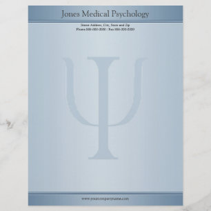 Psychologe Letterhead Briefbogen