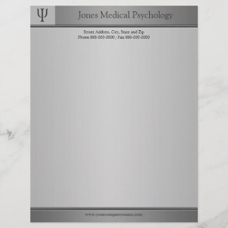 Psychologe Letterhead Briefkopf