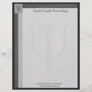 Psychologe Letterhead Briefkopf