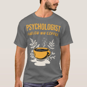 Psychologe mit Kaffee angeregt T-Shirt