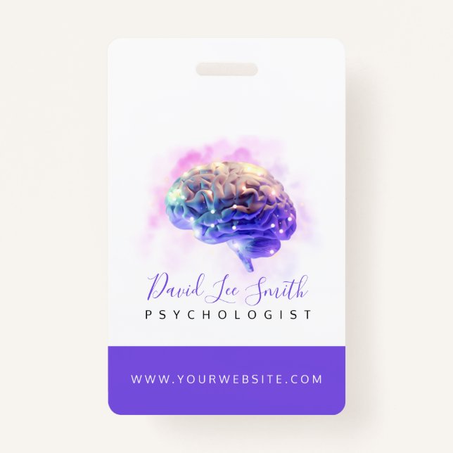 Psychologe/Neurologe Abzeichen Ausweis (Vorderseite)