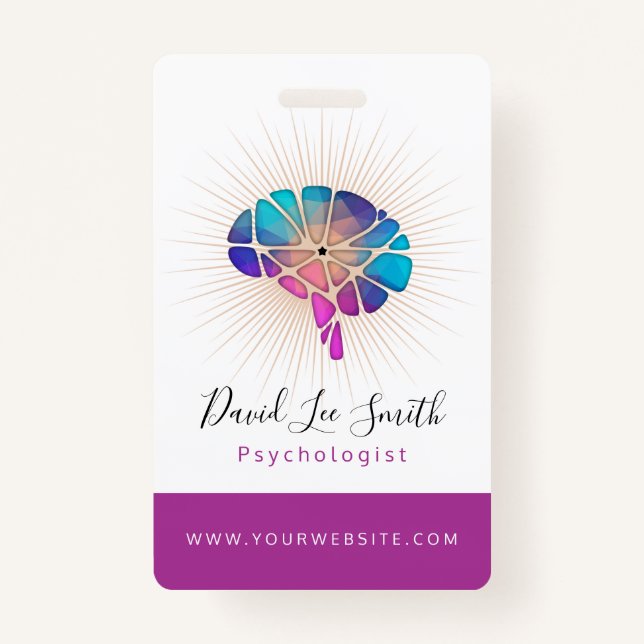 Psychologe / Neurologe Ausweis (Vorderseite)