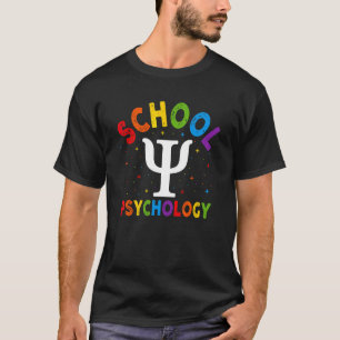 Psychologe Psi School Therapeutin T-Shirt