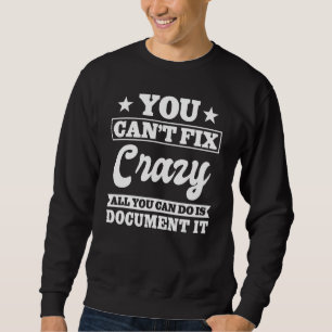 Psychologe Therapeutin lizensierte Beraterin LPA M Sweatshirt