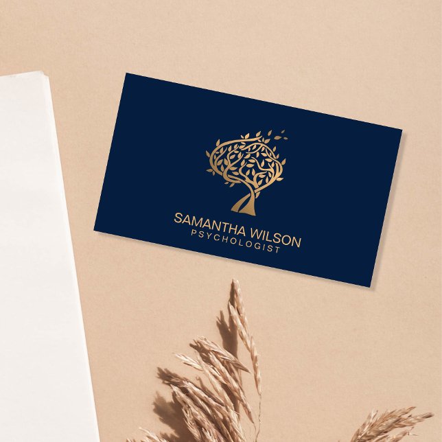 Psychologe Therapeutin Psychiatristin Bus Visitenkarte (Von Creator hochgeladen)