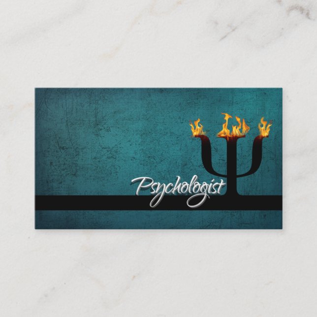 Psychologe Visitenkarte (Vorderseite)