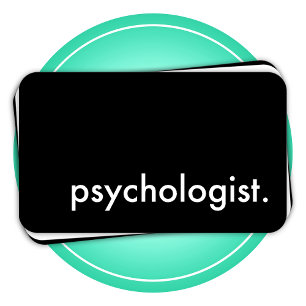 Psychologe. Visitenkarte