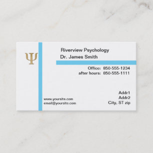 Psychologe-Visitenkarte Visitenkarte