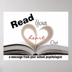 Psychologen an Schulen fördern Alphabetisierungsdr Poster