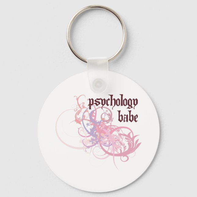 Psychologie Babe Schlüsselanhänger (Vorderseite)
