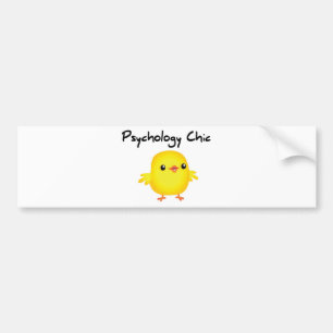 Psychologie-Chic Autoaufkleber