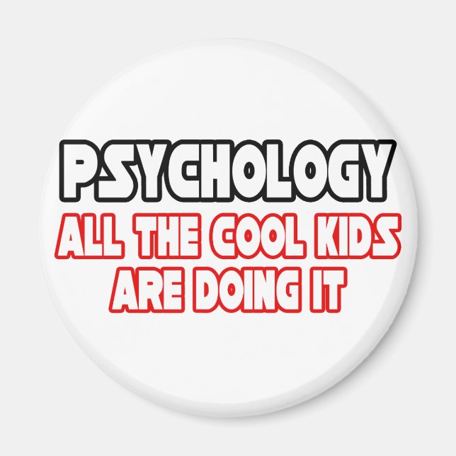 Psychologie.. Coole Kinder Magnet (Vorne)