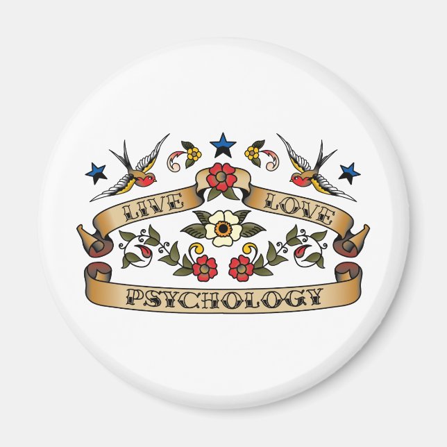 Psychologie der Live-Liebe Magnet (Vorne)