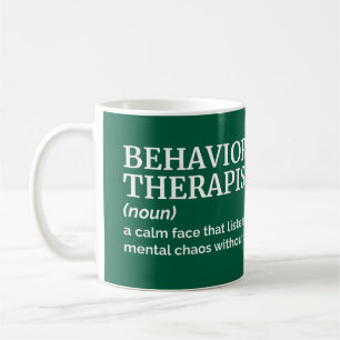 Psychologie der Verhaltenstherapie Definition Tass Kaffeetasse