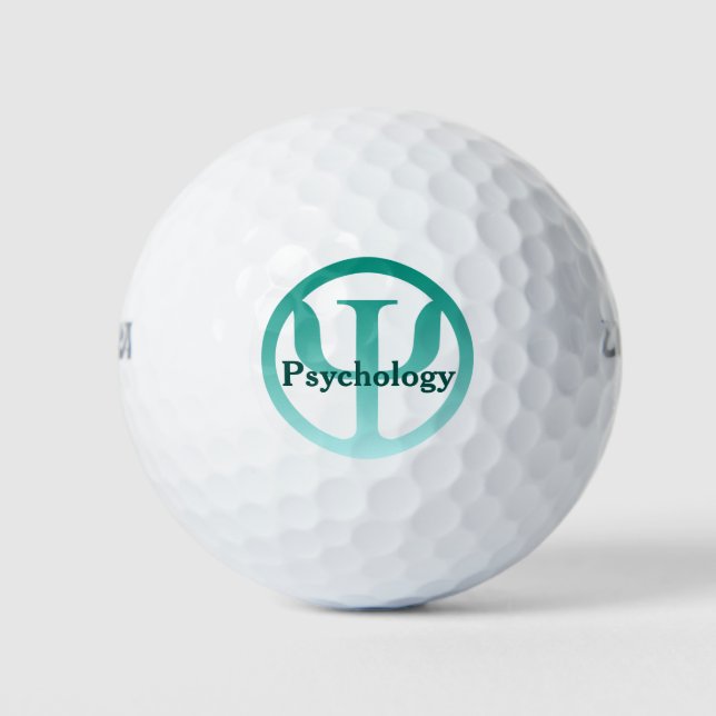 Psychologie Golf Balls Golfball (Vorderseite)