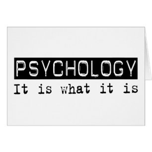 Psychologie ist es