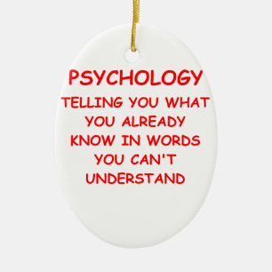 Psychologie Keramikornament