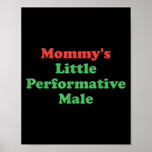 Psychologie, Mama, Mommy's Little, Performative Ma Poster