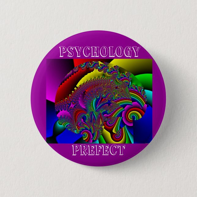 Psychologie-Präfekt Button (Vorderseite)