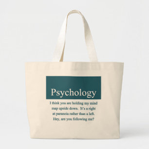 Psychologie-Tasche Jumbo Stoffbeutel