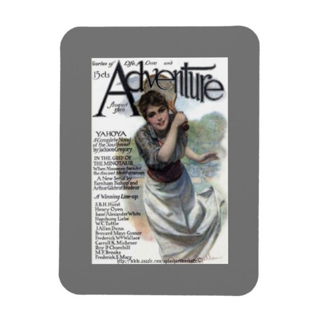 "Psychologie und Kupfer von W. C. Tuttle" Magnet (Vertikal)