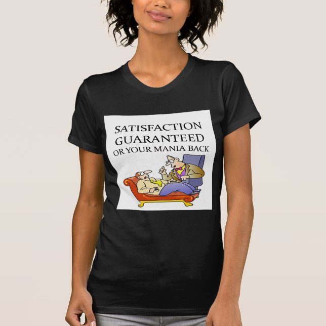 PSYCHOLOGIE-Witz T-Shirt (Vorderseite)