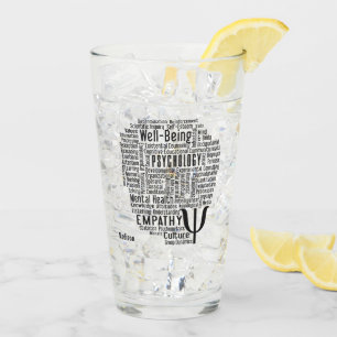 PSYCHOLOGIE Word Cloud individuelle Name Glas