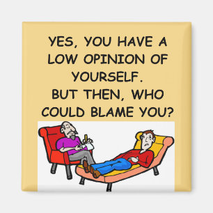 Psychologiewitz Magnet