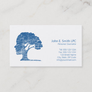 Psychologin Business Cards Persönlicher Berater Terminkarte