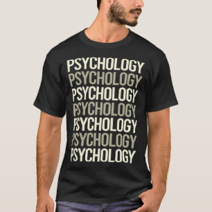 Psychologin für White Text T-Shirt