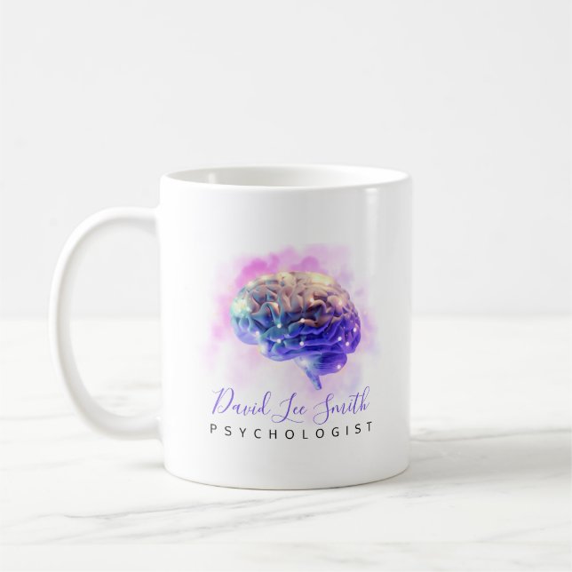 Psychologin / Neurologe Kaffeemaschine Tasse (Links)