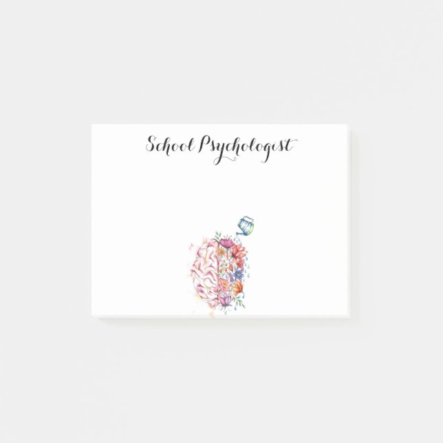 Psychologin  post-it klebezettel (Vorderseite)
