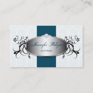 Psychologin Psychiater Elegante Visitenkarte