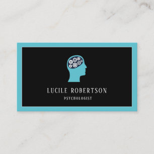 Psychologin Psychiatrist Counselor Business Card Visitenkarte