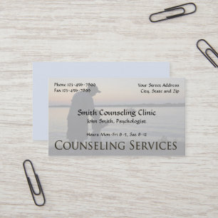 Psychologin Psychologin Psychologie Business Card Visitenkarte