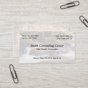 Psychologin Psychologin Psychologie Business Card Visitenkarte
