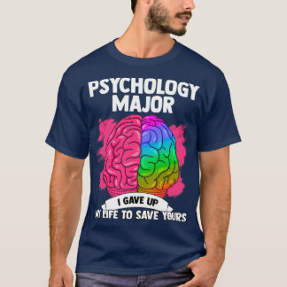 Psychologische Psychologin Therapist Gift Psyche 1 T-Shirt