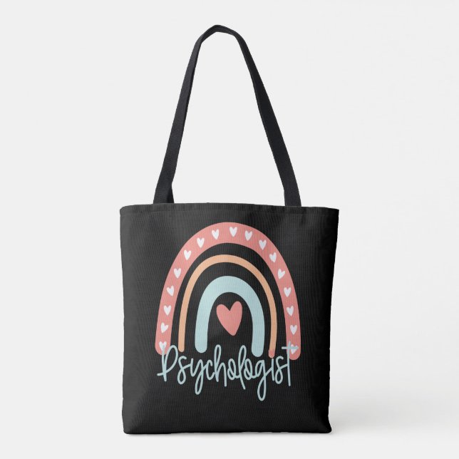 Psychologist Phd PsyD Graduation Gift Major Boho  (Rückseite)