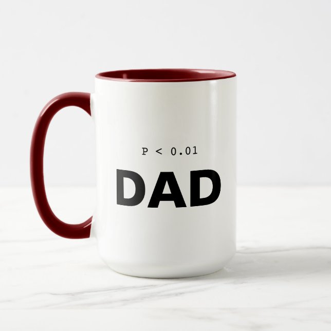 Psychology Statistics Mug | Significant Dad Tasse (Links)