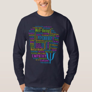 PSYCHOLOGY Word Cloud Shirts & Jackets