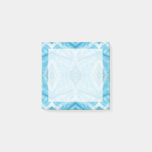 Psychomachia Blau Abstrakt Wasserfarben Kunst Post-it Klebezettel