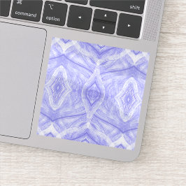 Psychomachia Lila Abstrakte Aquarellkunst Aufkleber