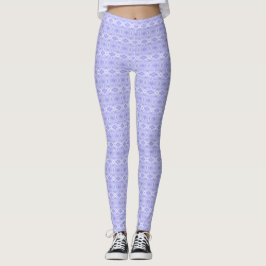 Psychomachia Lila Abstrakte Aquarellkunst Leggings